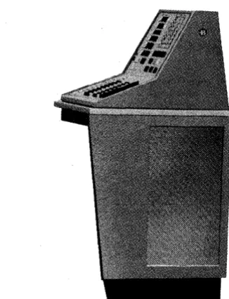 Figure 1-7. The Console and Keyboard 