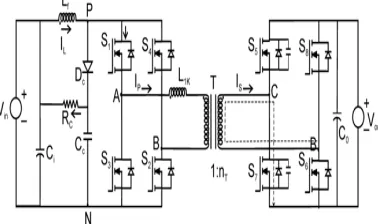 Fig 2 Isolated Boost Full bridge Dc-Dc Converter 