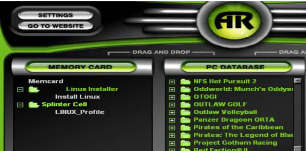 Figure 2 USB to Action Replay Memory Card Conversion step 2 
