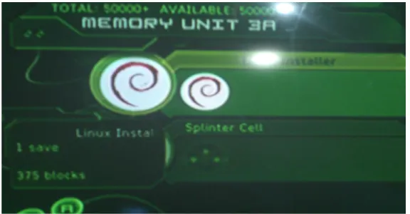 Figure 4 Game Save Copied to Xbox 
