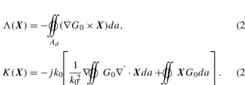 Figure 3.plane (half plane (ϕ = 0 Bistatic RCS of Coated Sphere I @ 550 MHz onsame mesh as for 0th order was utilized