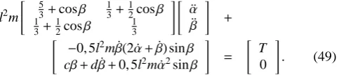 Table 1. Properties for mass on car system.