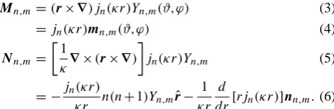 Fig. 1.The electromagnetic ﬁeld in any linear, homogeneous, andsource-free spherical sub-domain of the enclosure can be ex-