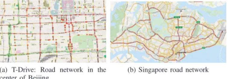 Fig. 3: Road networks used in our trajectory prediction exper- exper-iments