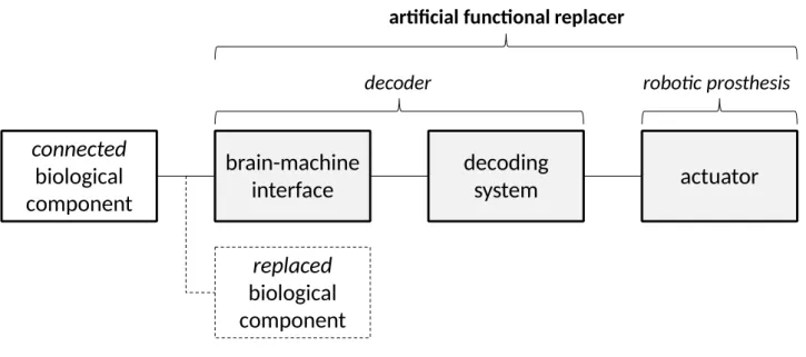 Figure 4 – The structure of a hybrid bionic system.