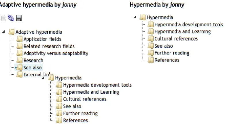 Figure 3.13: Applying the same label to more than one sublesson 