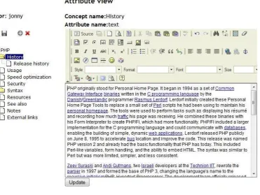 Figure 4.2: Imported Domain map in MOT3.0 based on the PHP article [106] 