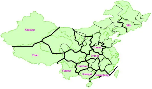Figure 9. Communities detected from the interaction network G. 