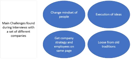 Figure 9: Main challenges found during study-related company interviews 