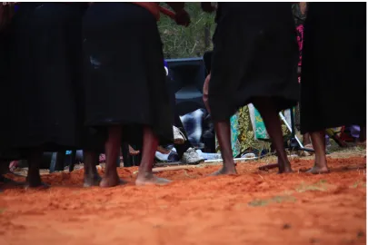 Figure 5 Women dancing at the DPC opening 2010 