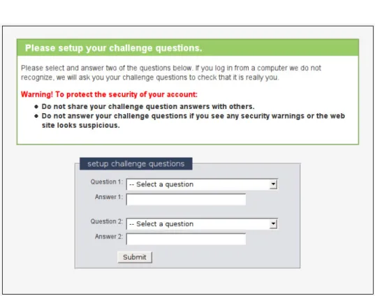 Figure 5.2: User interface for confirming registration.