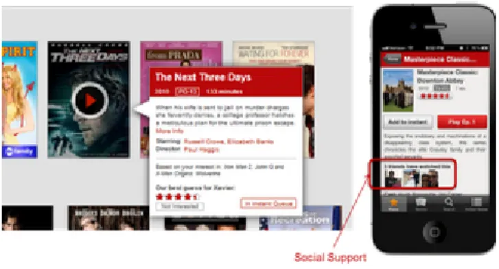 Figure 3: Adding explanation and support for recommen- recommen-dations contributes to user satisfaction and requires specific algorithms