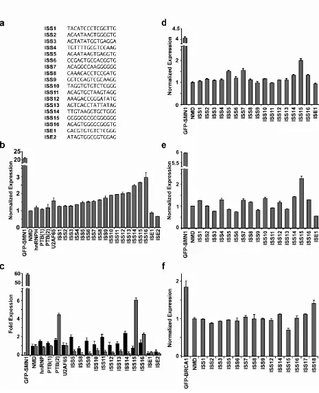 Figure 2.5. Functional analysis of recovered ISRE sequences. (a) Recovered ISRE 