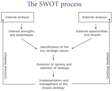 Fig 14.1 The SWOT Process
