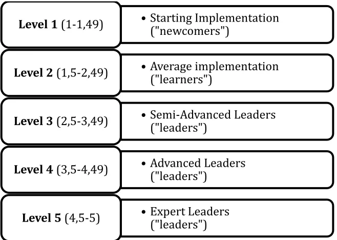 Figure 2. Maturity Levels and Maturity Types  
