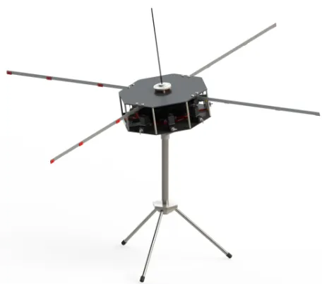 Figure 1.1: UNH TableSat 1C Experimental Test Bed [1]