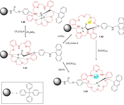 Figure 1.8 A pH switchable molecular switch. 