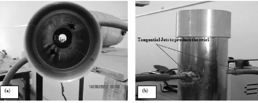 Figure 5  Impinging jet used for the physical simulation. 