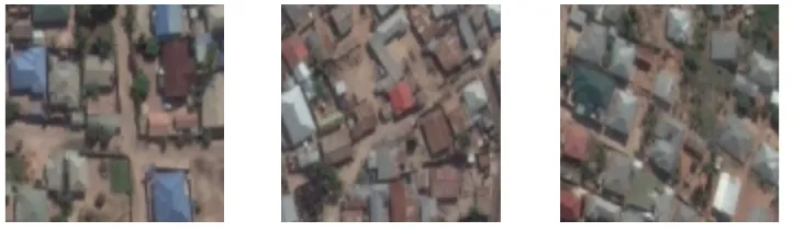 Figure 5. Examples of validation images for the houses scenario