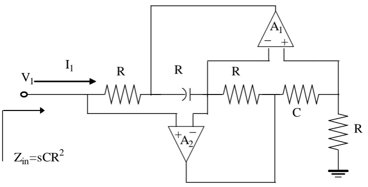 Figure 4.  Generalized impedance circuit to simulate L 