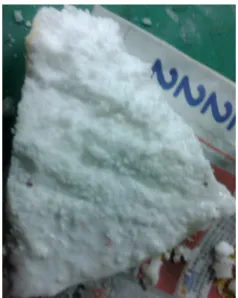 Figure 6. Bottom Sample of Dry Product from 5kg/batch. 