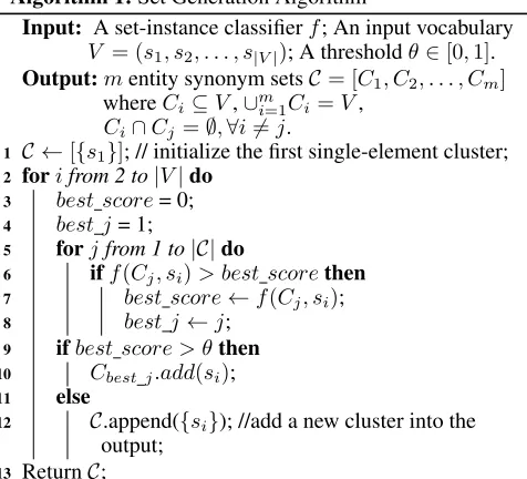 Table 1: Datasets Statistics.