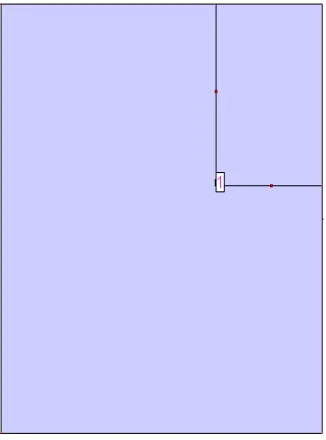 Fig 1.Rectangular Microstrip patch antenna Design 