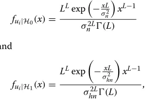 Figure 6 that the total probability of error reduces byincreasing number of data samples and SNR of the PU-CRlink
