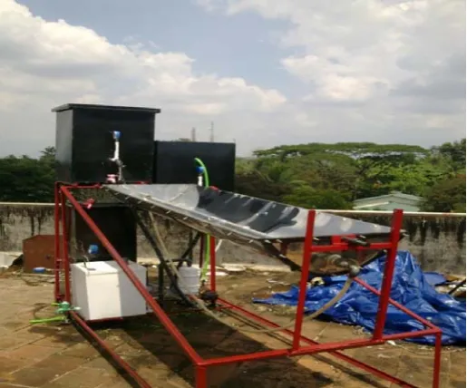 Fig. 3 Parabolic solar concentrator 
