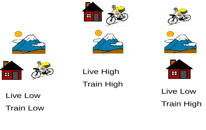 Figure 1.2 The other forms of altitude training. 