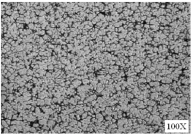 Figure 3: Microstructure of heat-treated 7072Al matrix alloy 