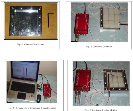 Fig – 4 FFT Analyzer with hammer & accelerometer 