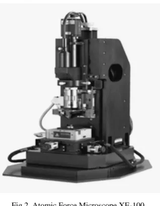 Figure-3 The image of vibrating tip displayed by Data acquisition software. 