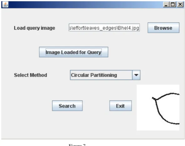  Figure 7 Figure 8 shows the snapshot of results generated against executed search  query using Circle based Sector 