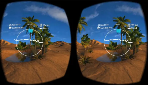 Figure 4: Nevermind screen capture. Reprinted from ‘Nevermind’ Review: A Cerebral Dive Into Fear And Frustration, on Upload, Retrieved March 22, 2018, from https://uploadvr.com/nevermind-vr-review/ 