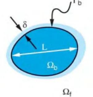 Fig. 1   Schematic showing a generic body past which flow is to be simulated.  