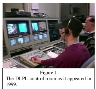 Figure 1 illustrates the earliest iteration  of the facility’s control room. During  this phase, a number of changes to the  original specifications were made to  correct operational deficiencies and to  improve ease of use