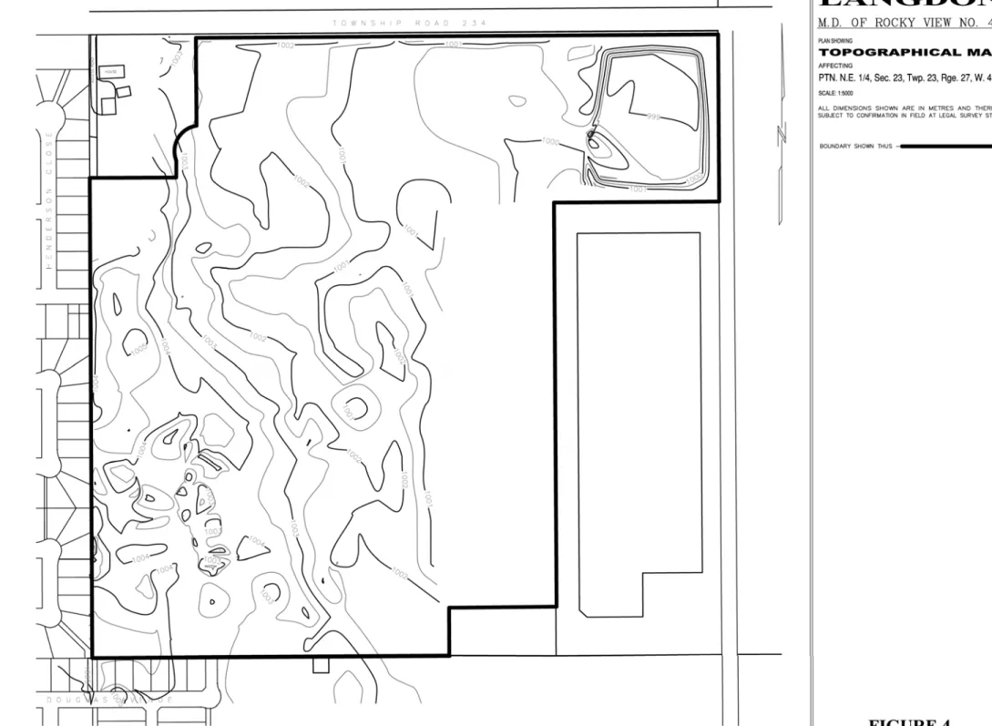 Figure 4 – Topographical Map