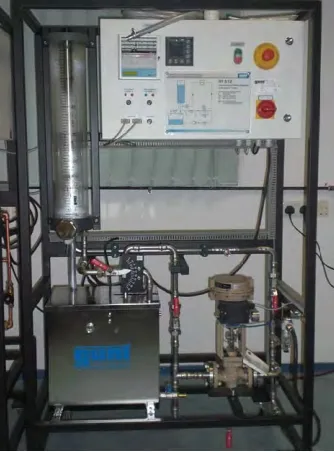 Figure 2. Level Control System Experimental Set-up 