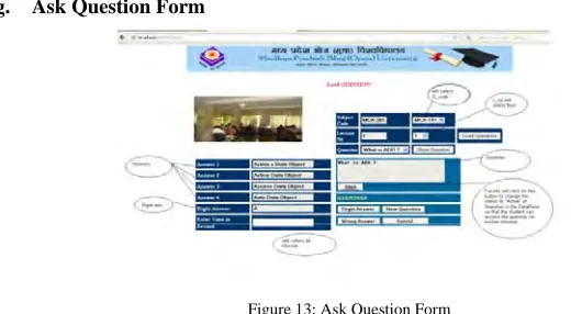 Figure 11: Student Registration From 