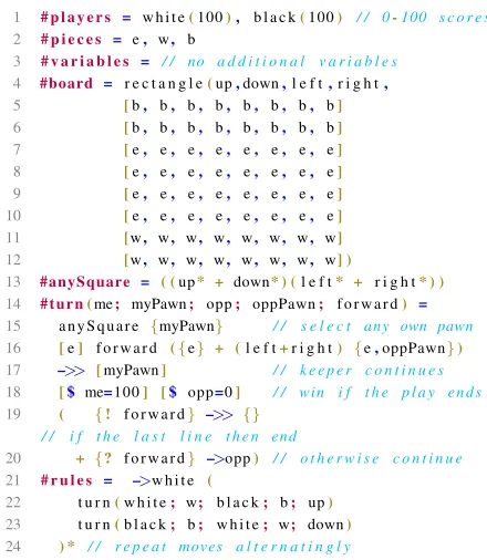 Figure 1: The complete RBG description of breakthrough.