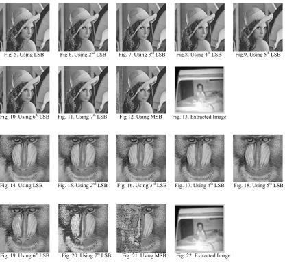Fig. 14. Using LSB 