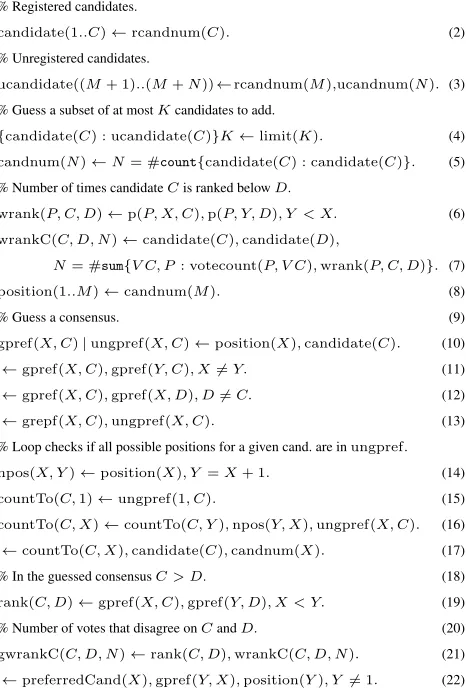Figure 1: Rules of the guess part of Kemeny-CCAC.