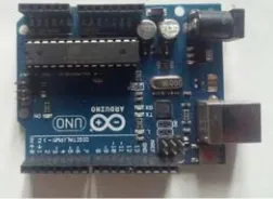 Fig. 3.  The photograph of motherboard/ Arduino board