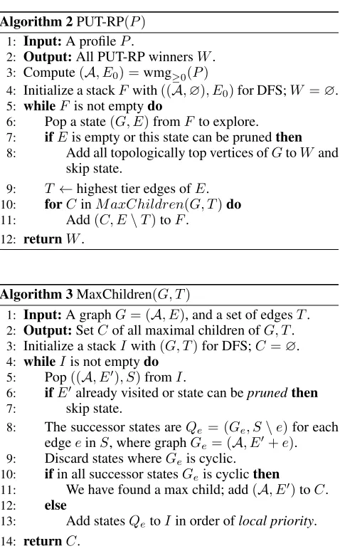 Figure 2, we can prune the right-most branch after havingexplored the two branches to its left.SCC Decomposition