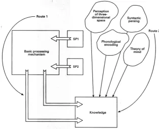 Figure 1.Figure 1. The theory of the minimal cognitive architecture underlying intelligence and development.Reproduced with permission from Anderson, M