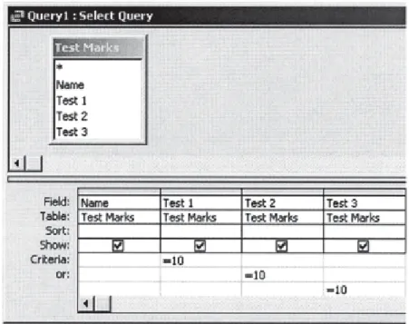 Figure 3.10 and Figure 3.11 show a complex search involving more than one search condition