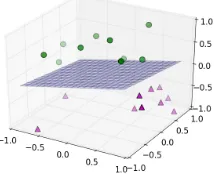 Figure 2: Model learned by certiﬁed Perceptron of Listing 4