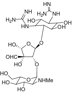 Figure 1-10  The structure of Streptomycin  
