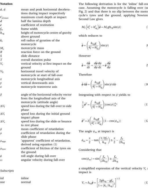 Fig. 2) and that there is no slip between the motor-